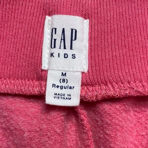 GAP Kids Pink Sweatpants Size Medium (8-9) - Picture 3 of 6